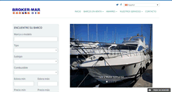 Desktop Screenshot of brokermar.com